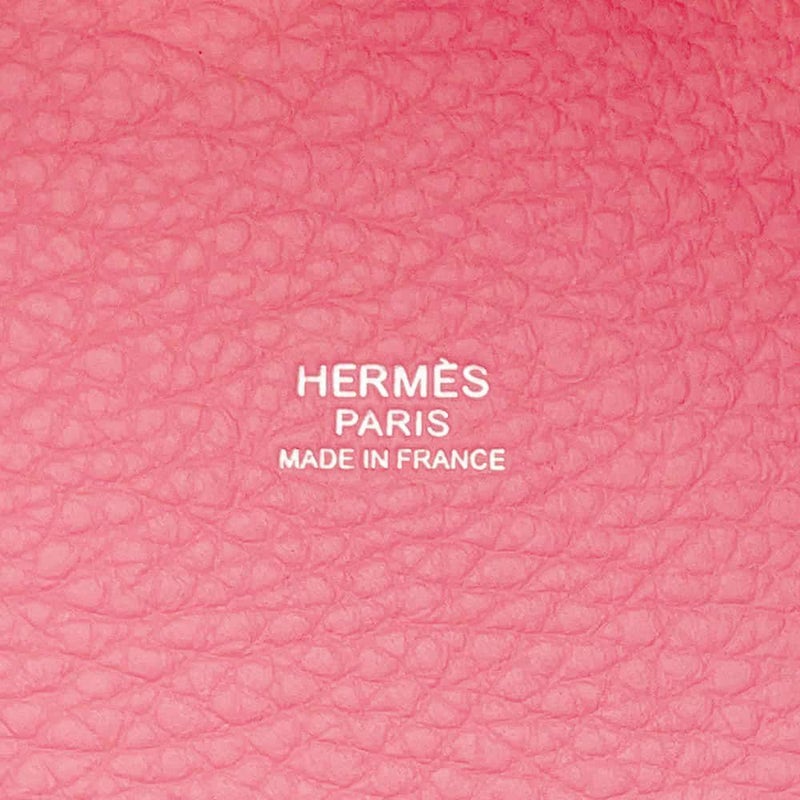 エルメス ハンドバッグ ピコタンロックMM ローズアザレ/シルバー金具 トリヨンクレマンス W刻印