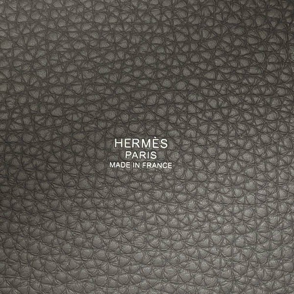 エルメス ハンドバッグ ピコタンロックPM グリメイヤー/シルバー金具 トリヨンクレマンス W刻印