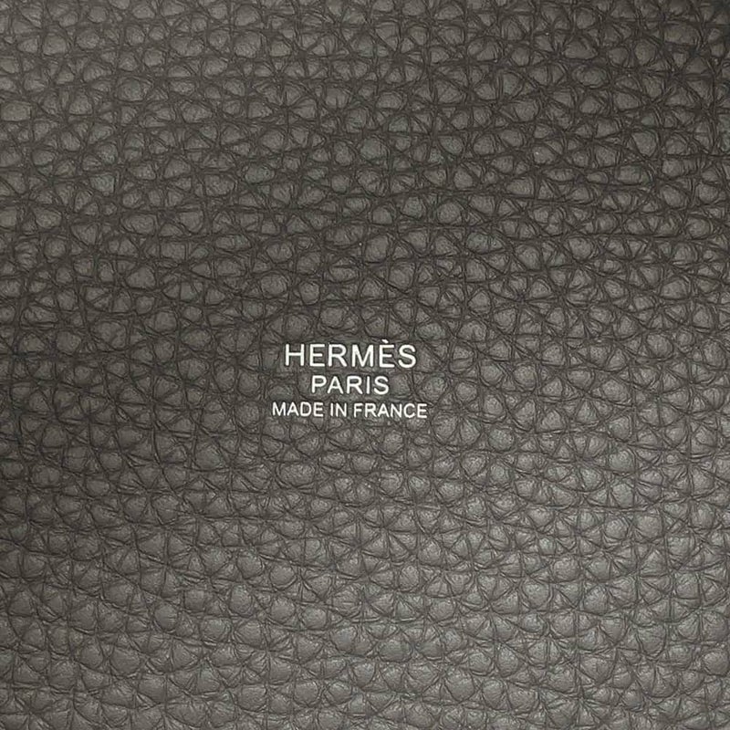 エルメス ハンドバッグ ピコタンロックPM グリメイヤー/シルバー金具 トリヨンクレマンス W刻印