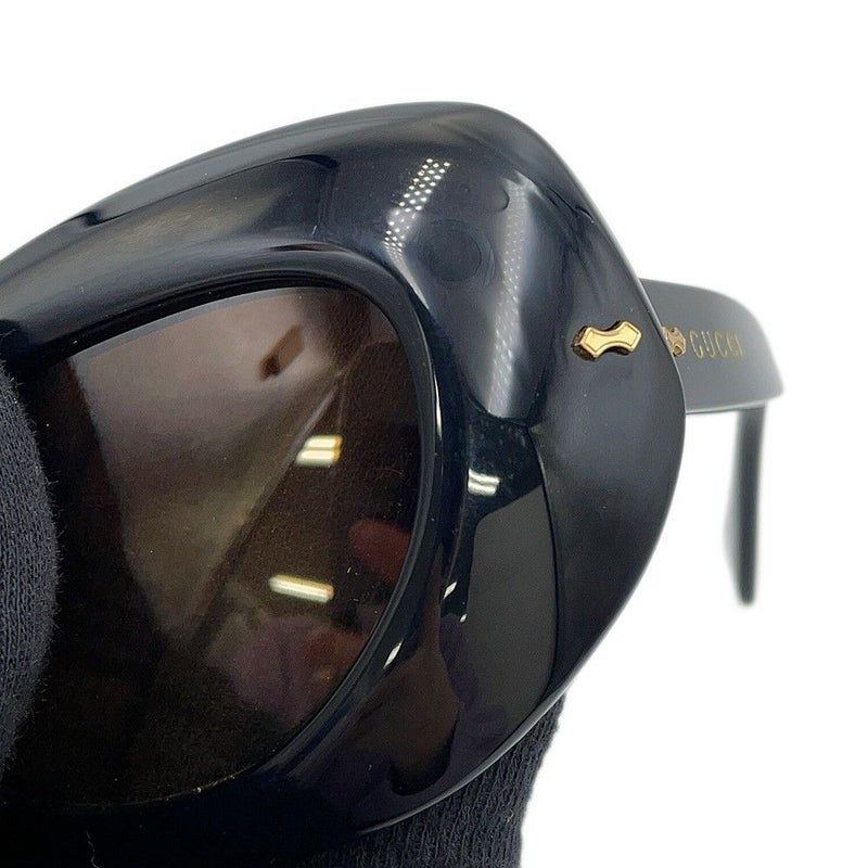 グッチ サングラス キャットアイ 57□24 130 663785 GUCCI アイウェア 黒