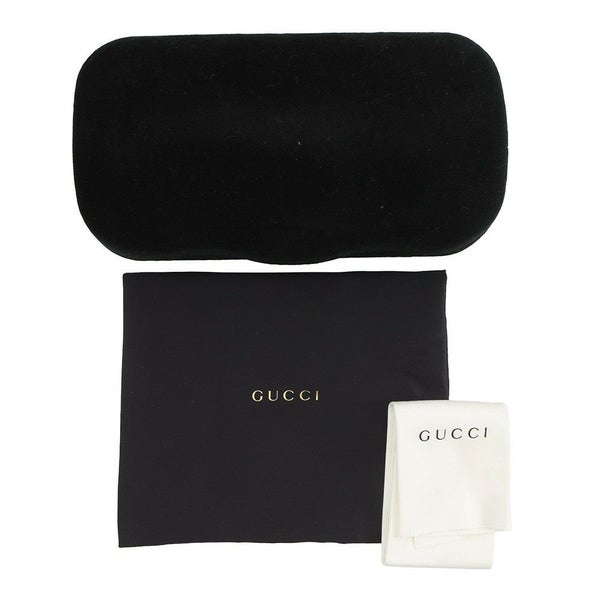 グッチ サングラス キャットアイ 57□24 130 663785 GUCCI アイウェア 黒