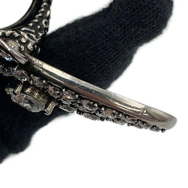 グッチ リング バタフライ ダブルフィンガー ラインストーン サイズS GUCCI アクセサリー 指輪