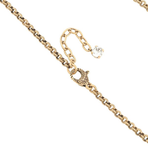 グッチ ネックレス GGマーモント ラインストーン GUCCI アクセサリー