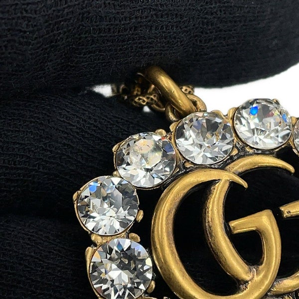 グッチ ネックレス GGマーモント ラインストーン GUCCI アクセサリー