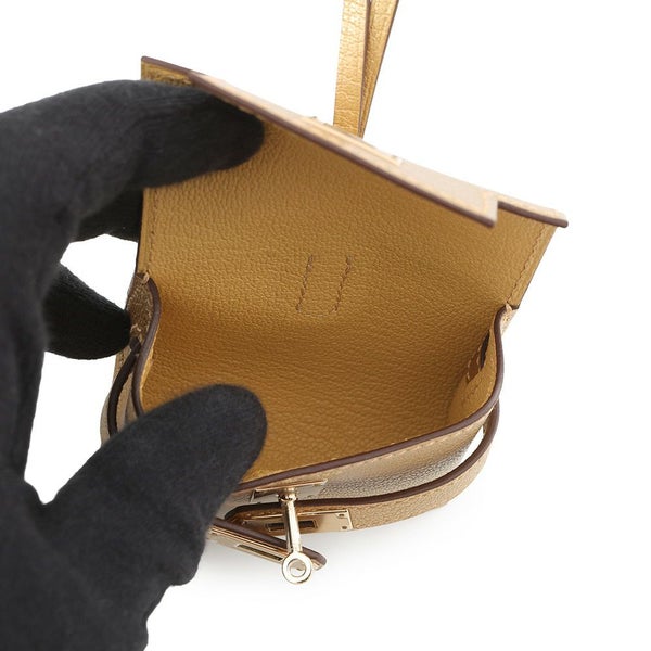 エルメス バッグチャーム ケリー フェスティバル ドレ/シルバー金具 シェブルシャムキラ Ｋ刻印