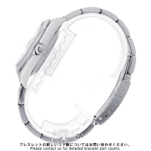 ロレックス オイスターパーペチュアル デイト K番 15200 ROLEX 腕時計 黒文字盤