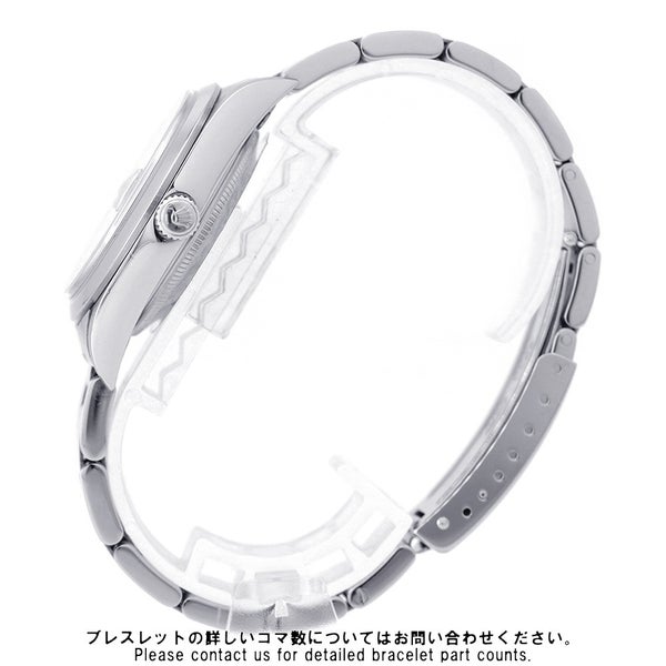 ロレックス オイスターパーペチュアル デイト K番 15200 ROLEX 腕時計 黒文字盤