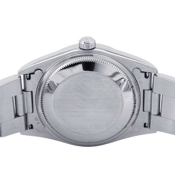 ロレックス オイスターパーペチュアル デイト K番 15200 ROLEX 腕時計 黒文字盤