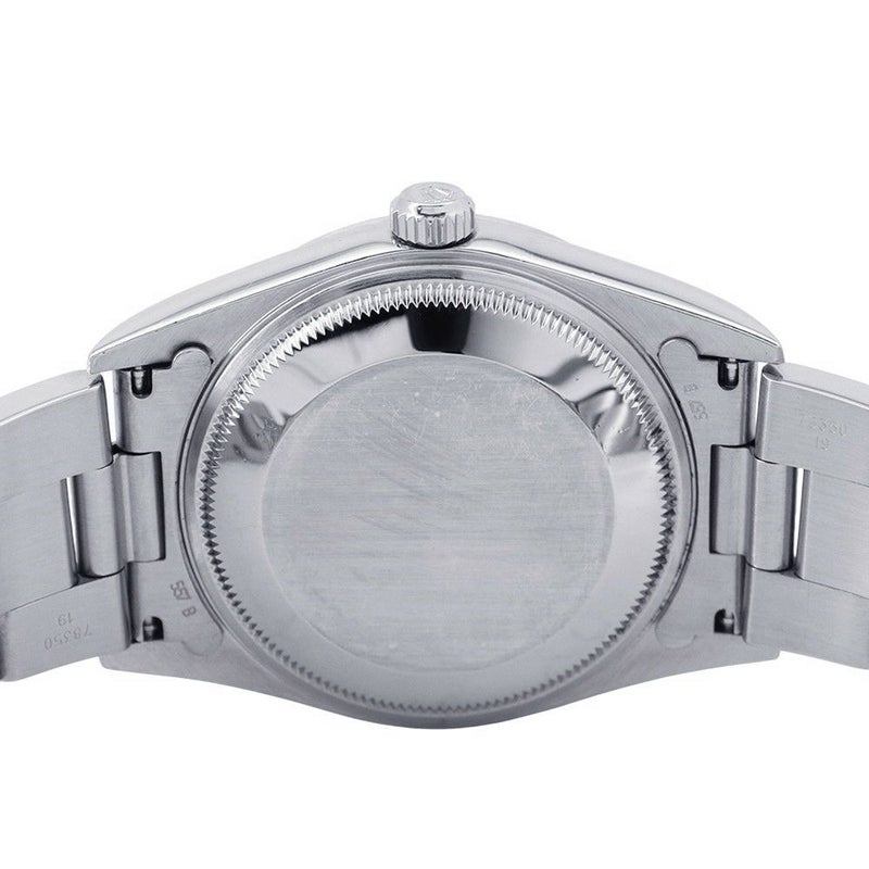 ロレックス オイスターパーペチュアル デイト K番 15200 ROLEX 腕時計 黒文字盤