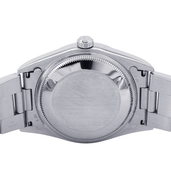 ロレックス オイスターパーペチュアル デイト K番 15200 ROLEX 腕時計 黒文字盤