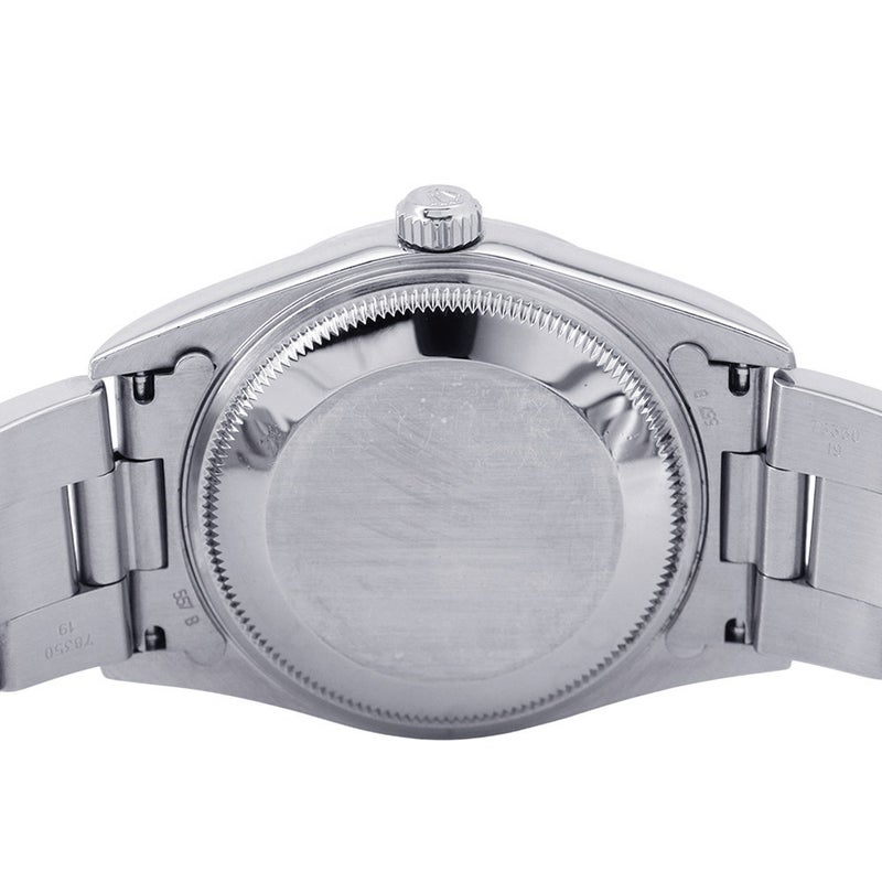 ロレックス オイスターパーペチュアル デイト K番 15200 ROLEX 腕時計 黒文字盤