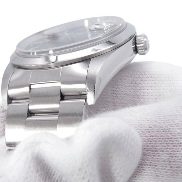 ロレックス オイスターパーペチュアル デイト K番 15200 ROLEX 腕時計 黒文字盤