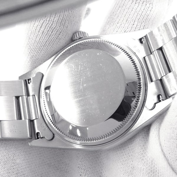 ロレックス オイスターパーペチュアル デイト K番 15200 ROLEX 腕時計 黒文字盤
