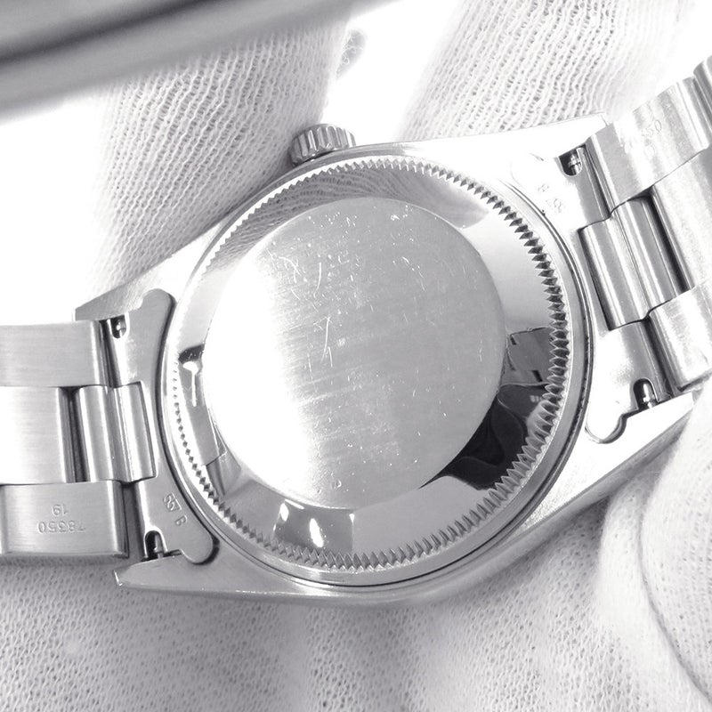 ロレックス オイスターパーペチュアル デイト K番 15200 ROLEX 腕時計 黒文字盤