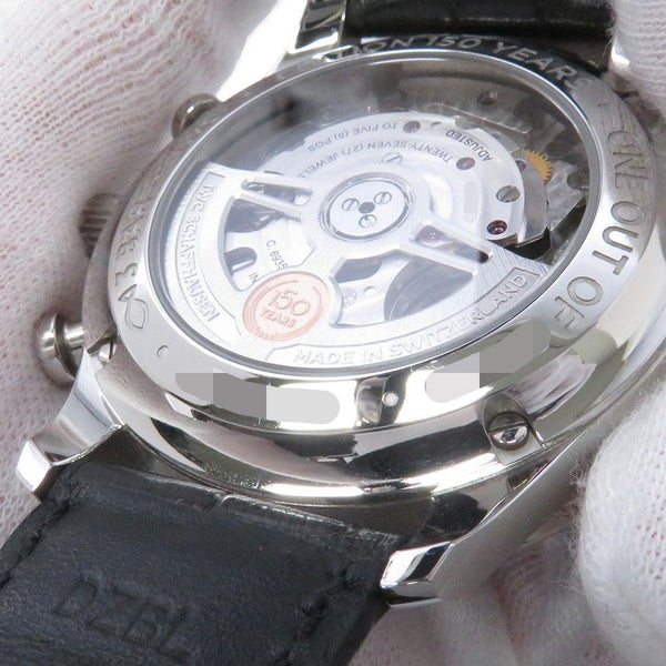 IWC ポルトギーゼ クロノグラフ 150イヤーズ 世界限定2000本 IW371601 腕時計 ブルー文字盤