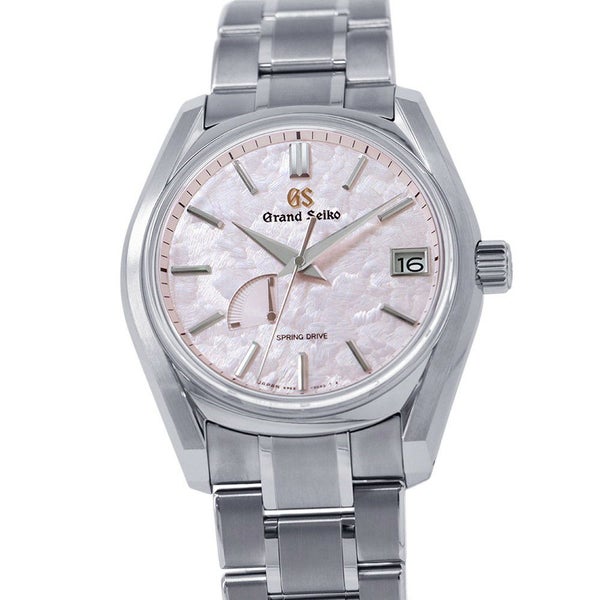 セイコー グランドセイコー ヘリテージコレクション スプリングドライブ SBGA413G SEIKO 腕時計 グレイッシュピンク文字盤 花筏