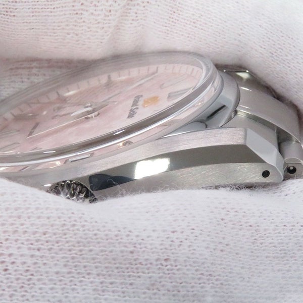 セイコー グランドセイコー ヘリテージコレクション スプリングドライブ SBGA413G SEIKO 腕時計 グレイッシュピンク文字盤 花筏