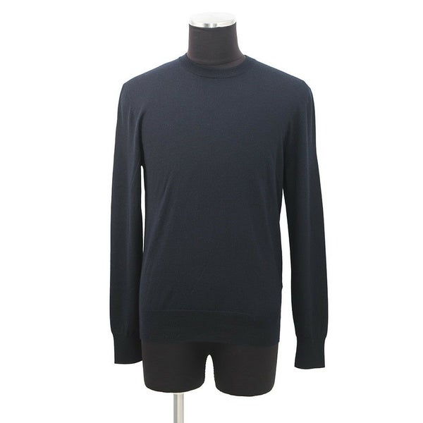 エルメス ニット ロングスリーブ セーター カシミヤ シルク メンズサイズS HERMES トップス