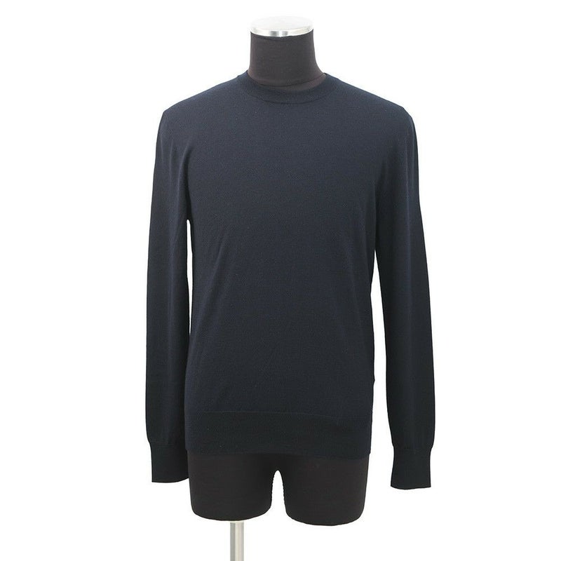 エルメス ニット ロングスリーブ セーター カシミヤ シルク メンズサイズS HERMES トップス