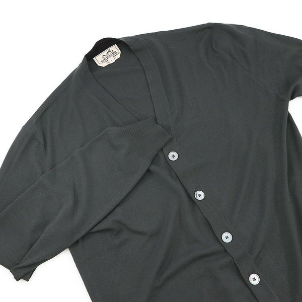 エルメス カーディガン ウール メンズサイズS HERMES