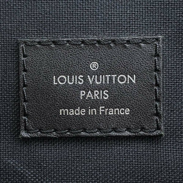 ルイヴィトン リュック モノグラム マカサー クリストファーPM M43735 LOUIS VUITTON ヴィトン バックパック メンズ 黒