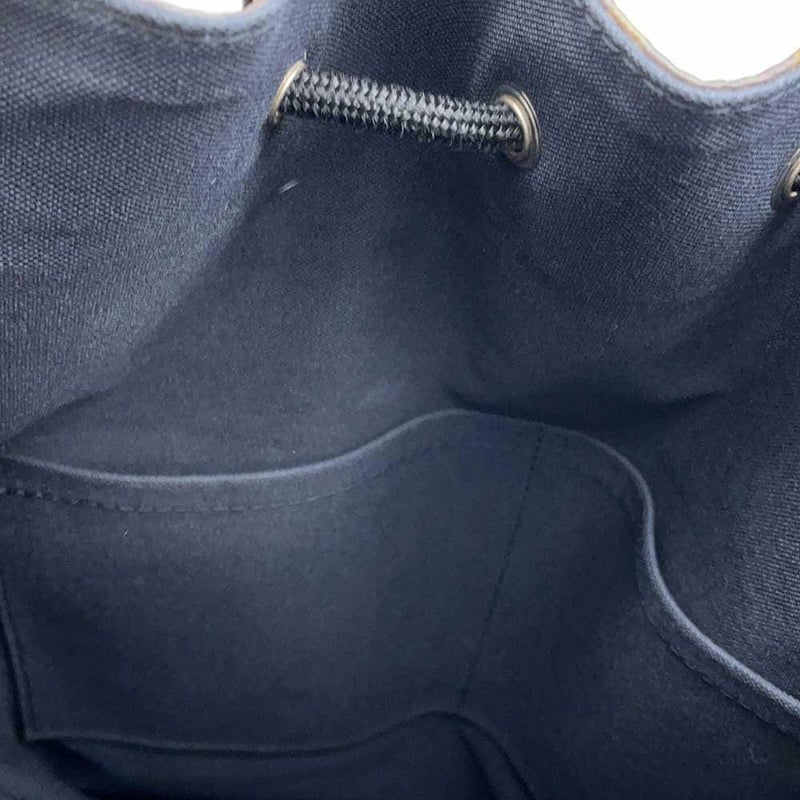 ルイヴィトン リュック モノグラム マカサー クリストファーPM M43735 LOUIS VUITTON ヴィトン バックパック メンズ 黒