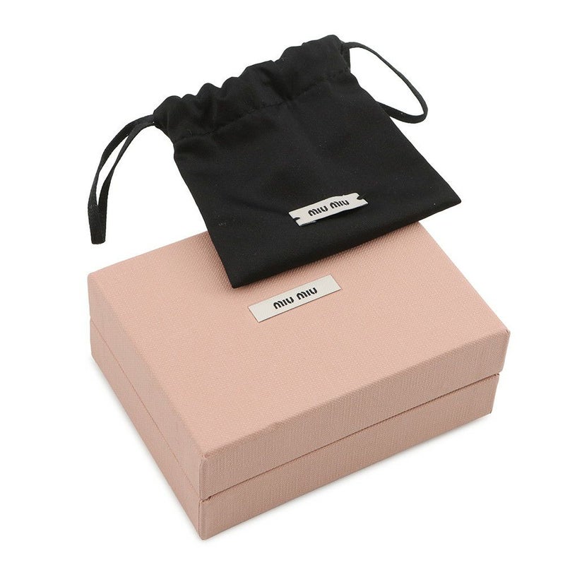 ミュウミュウ ネックレス ロゴ メタル エナメル 5IC096 MIUMIU アクセサリー