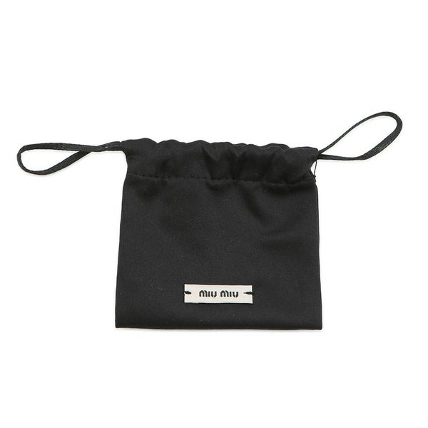 ミュウミュウ ヘアピン ロゴ ヘアクリップ エナメル メタル 5IF146 MIUMIU ヘアアクセサリー