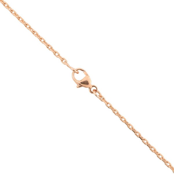 エルメス ネックレス ミニ・ポップアッシュ マロングラッセ/ピンクゴールド金具 HERMES アクセサリー ポップH