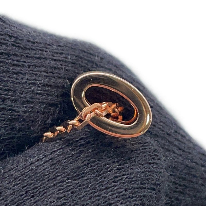 エルメス ネックレス ミニ・ポップアッシュ マロングラッセ/ピンクゴールド金具 HERMES アクセサリー ポップH