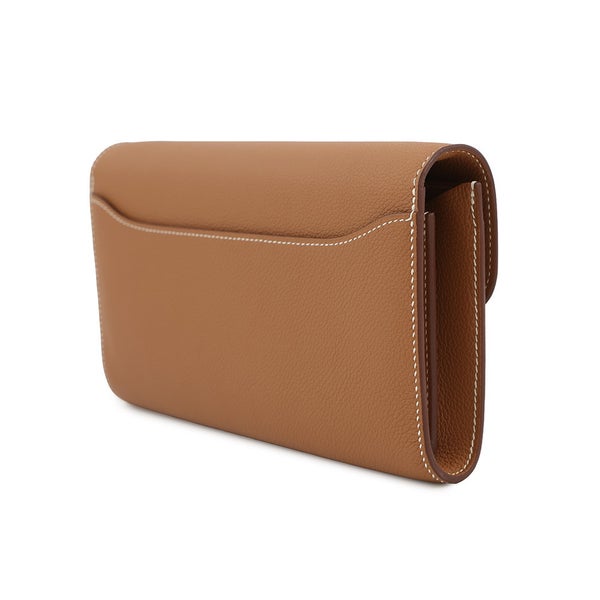 エルメス 長財布 コンスタンス トゥーゴー ロング ゴールド/ゴールド金具 エバーカラー K刻印 財布