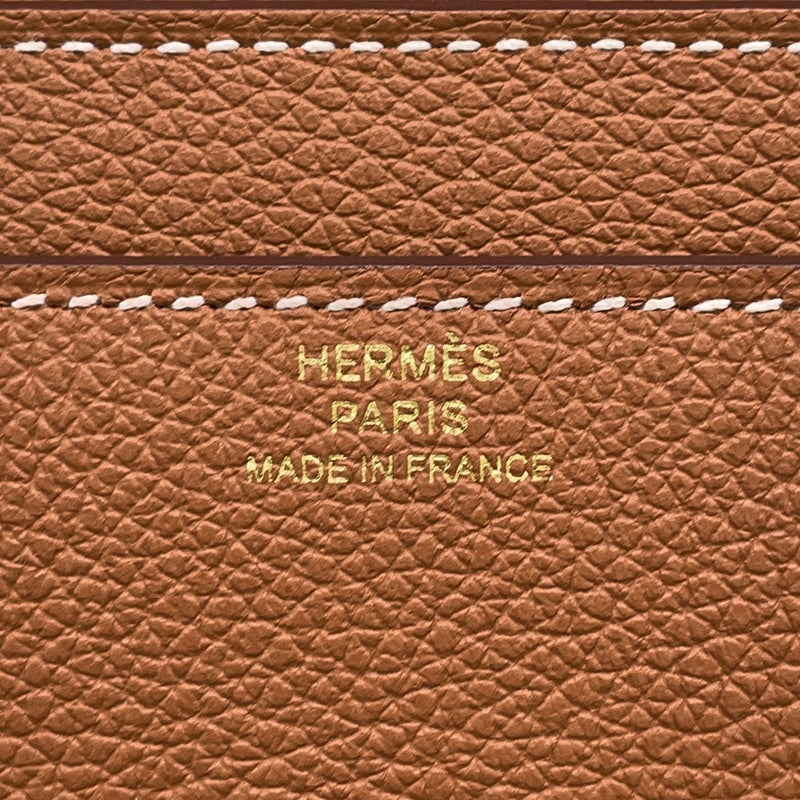 エルメス 長財布 コンスタンス トゥーゴー ロング ゴールド/ゴールド金具 エバーカラー K刻印 財布