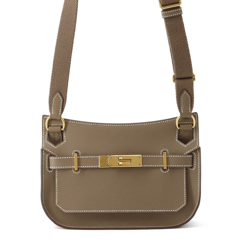 エルメス ジプシエール ミニ エトゥープ/ゴールド金具 エバーカラー K刻印 HERMES バッグ