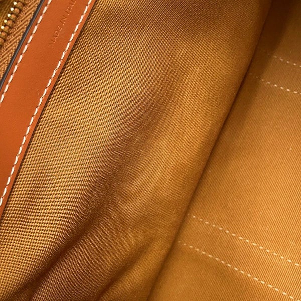 セリーヌ ハンドバッグ トリオンフ ミディアム ボストン PVC 121322 CELINE 2way ブラウン