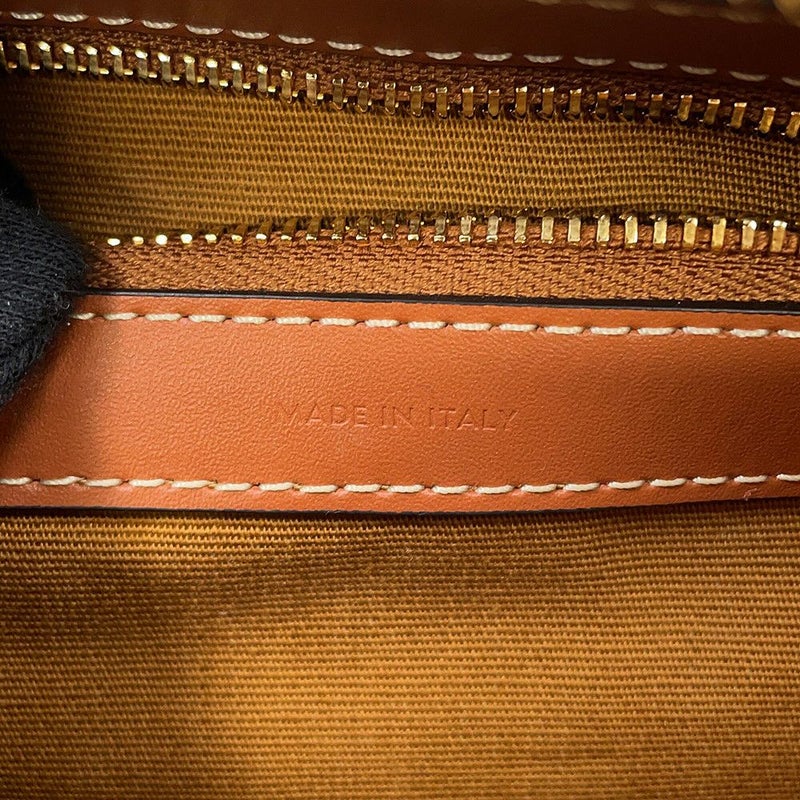 セリーヌ ハンドバッグ トリオンフ ミディアム ボストン PVC 121322 CELINE 2way ブラウン