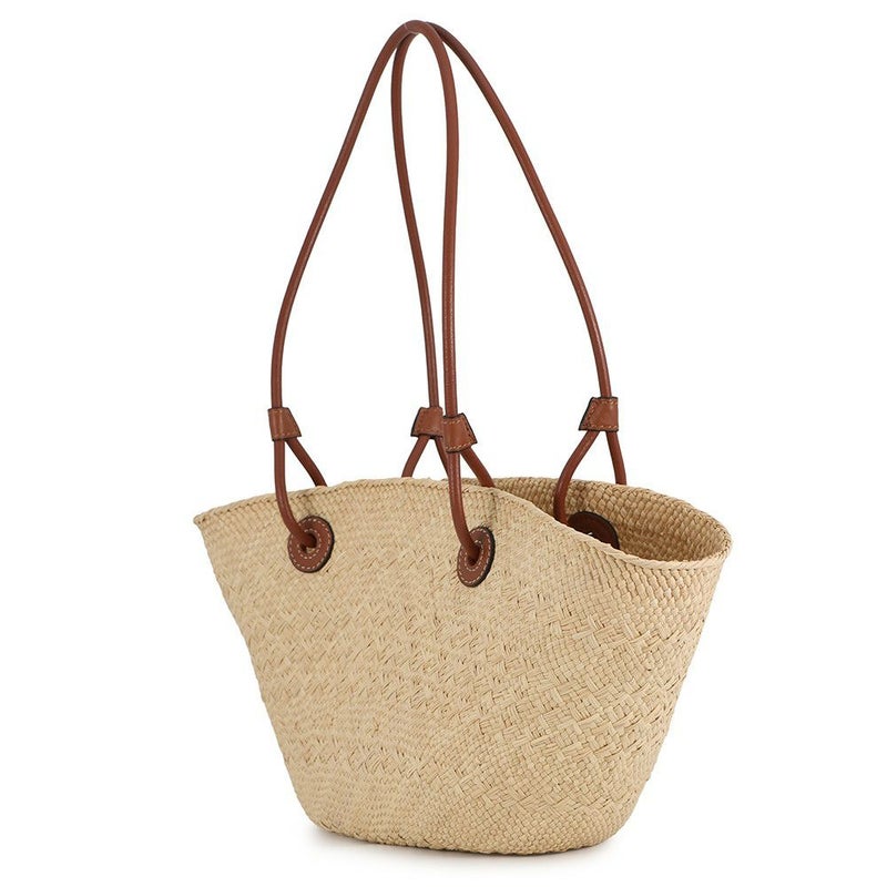 ロエベ ショルダーバッグ アナグラム バスケットバッグ スモール イラカヤシ A223P65X01 かごバッグ