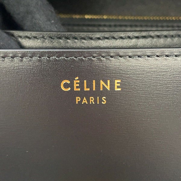 セリーヌ ショルダーバッグ クラシック ボックス ミディアム 164173DLS CELINE 黒