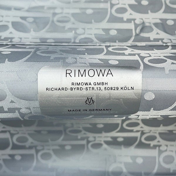 クリスチャン・ディオール キャリーケース リモワコラボ オブリーク キャビンスーツケース トラベル 旅行 トロッター