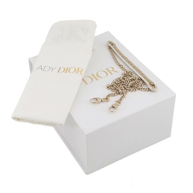 クリスチャン・ディオール ハンドバッグ カナージュ レディディオール ミニ ラムスキン M0505ONUL 2way 白