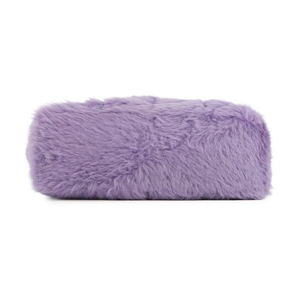 サンローランパリ チェーンショルダー バッグ ルル パファー スモール ファー 577476 SAINT LAURENT PARIS