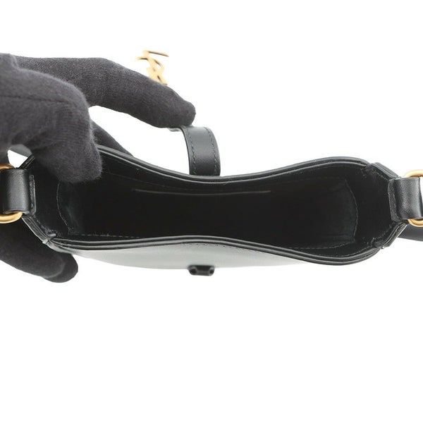 サンローランパリ ショルダーバッグ LE 5 A 7 ミニ バーティカル レザー 735214 SAINT LAURENT PARIS 黒