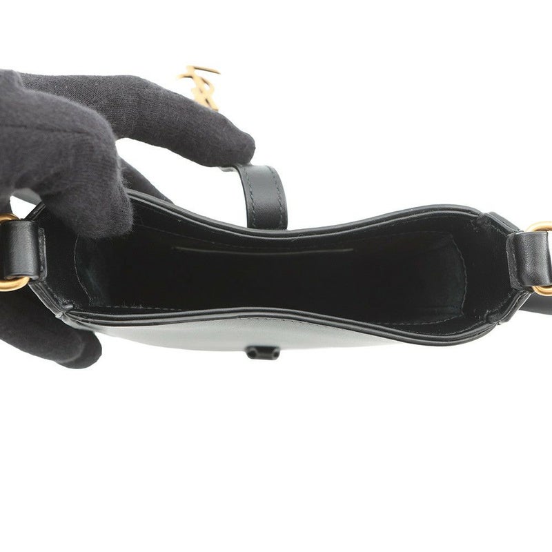 サンローランパリ ショルダーバッグ LE 5 A 7 ミニ バーティカル レザー 735214 SAINT LAURENT PARIS 黒