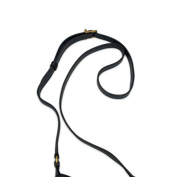 サンローランパリ ショルダーバッグ LE 5 A 7 ミニ バーティカル レザー 735214 SAINT LAURENT PARIS 黒