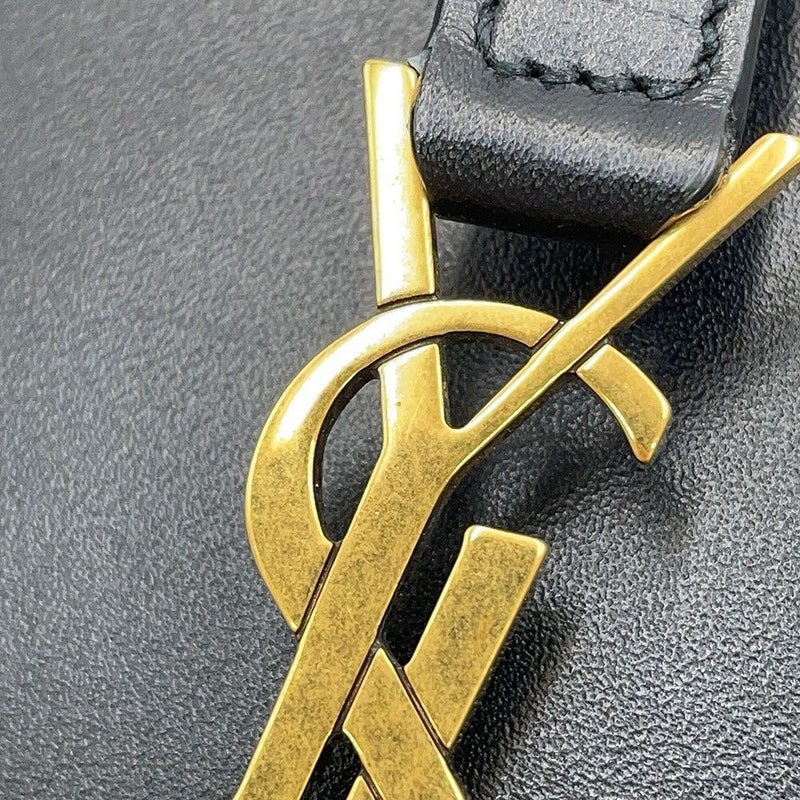 サンローランパリ ショルダーバッグ LE 5 A 7 ミニ バーティカル レザー 735214 SAINT LAURENT PARIS 黒