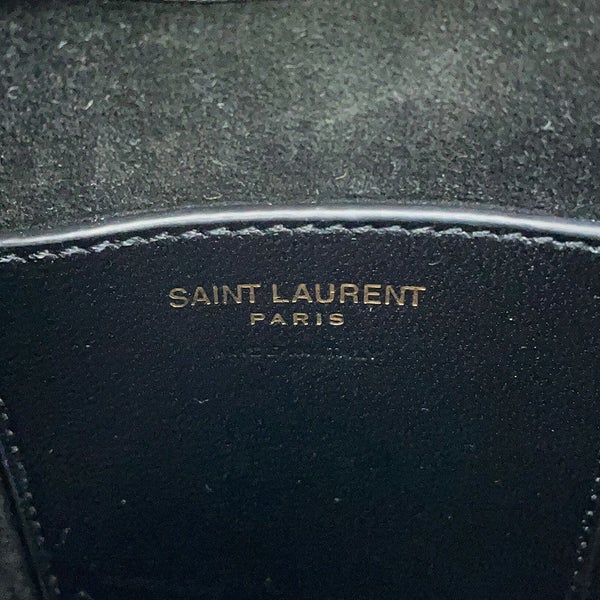 サンローランパリ ショルダーバッグ LE 5 A 7 ミニ バーティカル レザー 735214 SAINT LAURENT PARIS 黒
