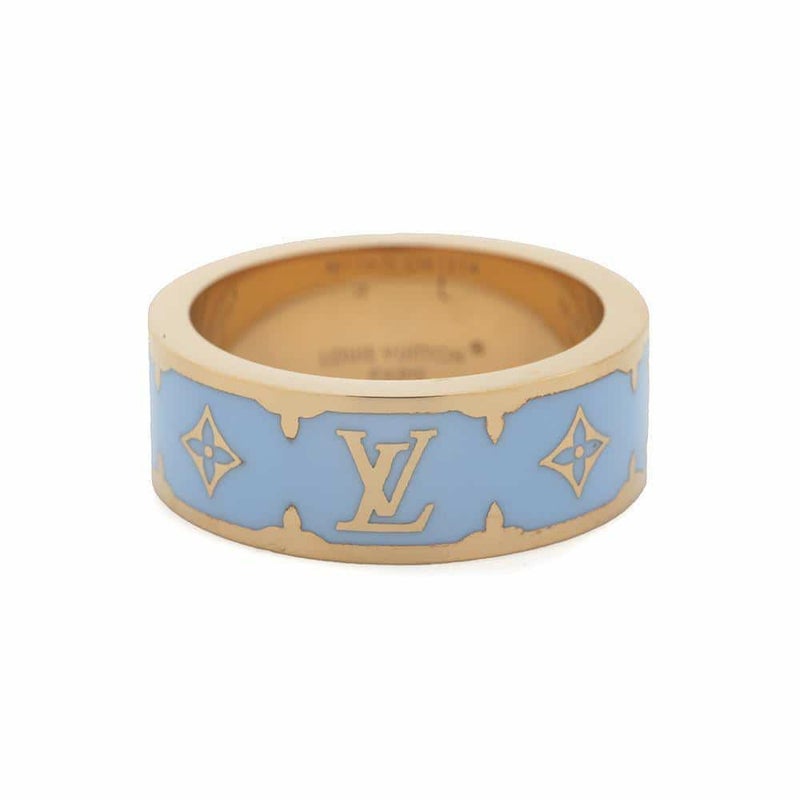 ルイヴィトン リング ナノ グラム エナメル リングサイズL M1567L LOUIS VUITTON 指輪 アクセサリー