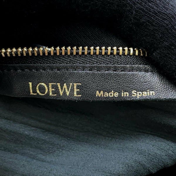 ロエベ ハンドバッグ ブレスレット ポーチ C912P84X02 LOEWE 2wayクラッチバッグ 黒