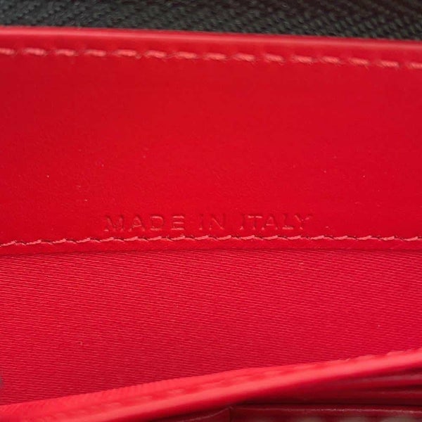 クリスチャン・ルブタン 長財布 パネトーネ スパイク スタッズ レザー 1175099 Christian Louboutin 黒