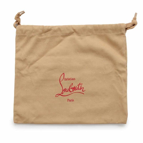 クリスチャン・ルブタン 長財布 パネトーネ スパイク スタッズ レザー 1175099 Christian Louboutin 黒