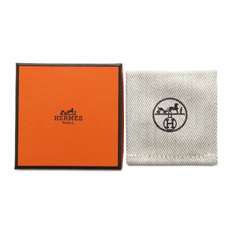 エルメス ブローチ シュバル・グランド・パラード ラッカーブラック メタル/スイフト HERMES 黒